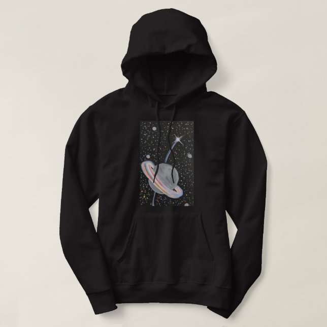 Sweat - shirt à capuche brillant (Design devant)