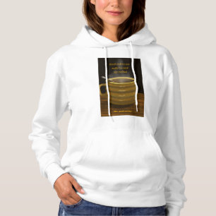 Sweat - shirt à capuche café