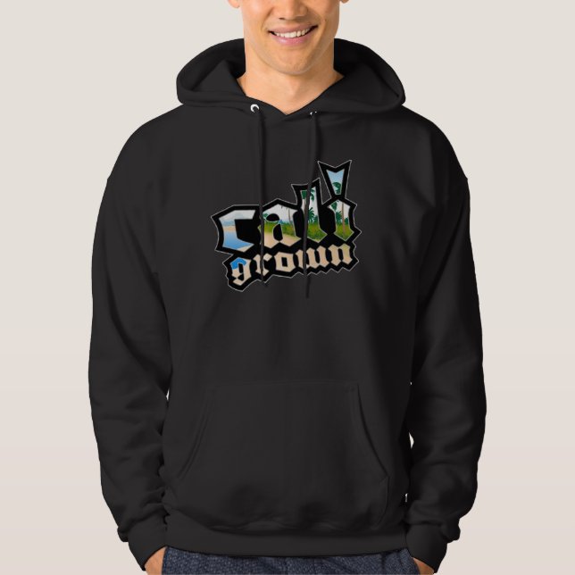 Sweat - shirt à capuche Cali Grown (Devant)