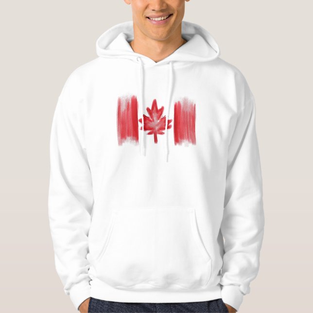 Sweat - shirt à capuche canadien (Devant)