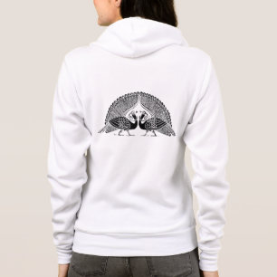 Sweat - shirt à capuche celtique d'ouatine de
