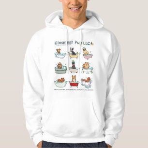 Sweat - shirt à capuche Cleanest Pup LLC