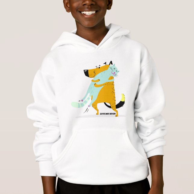 Sweat - shirt à capuche ComfortBlend de Hanes pour (Devant)