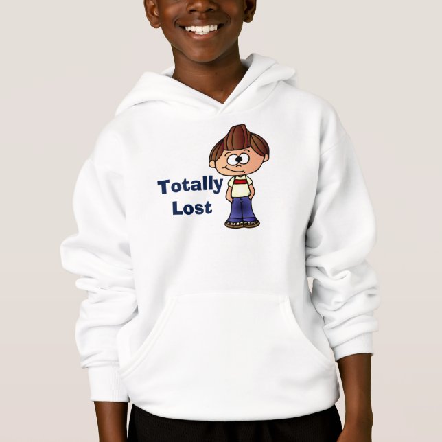 Sweat - shirt à capuche ComfortBlend® pour enfants (Devant)