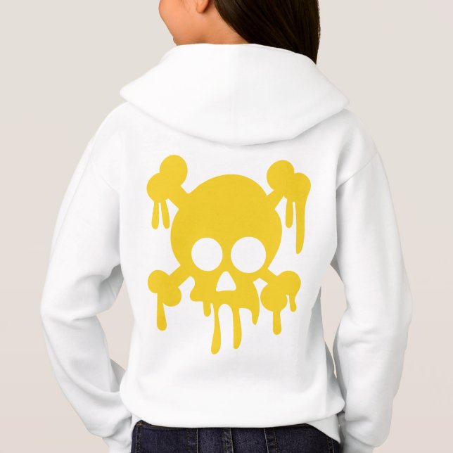 Sweat - shirt à capuche ComfortBlend® pour filles' (Dos)