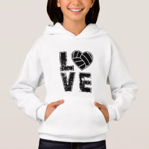 Sweat - shirt à capuche cool de volley-ball