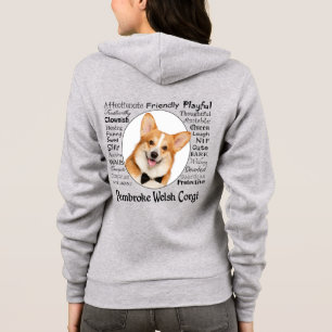 Sweat - shirt à capuche Corgi Traits