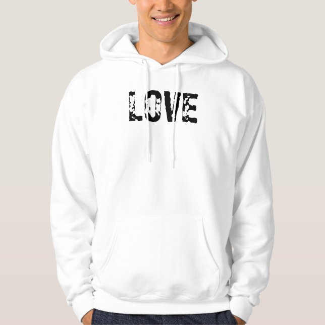 SWEAT - SHIRT À CAPUCHE D'AMOUR (Devant)