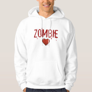 Sweat - shirt à capuche d'amour de zombi