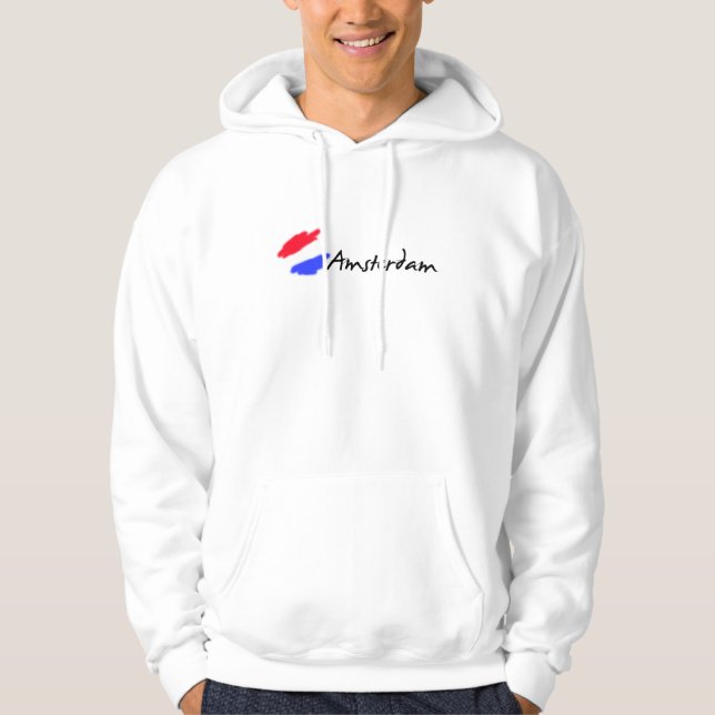Sweat - shirt à capuche d'Amsterdam (Devant)