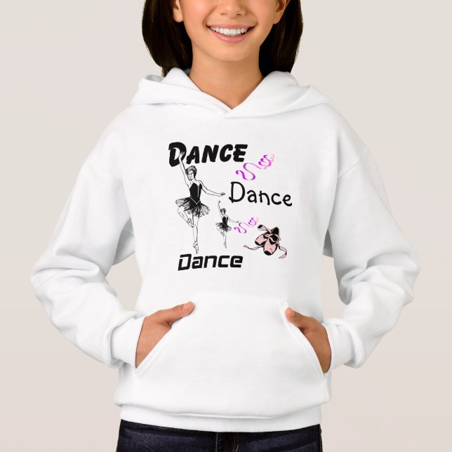 Sweat - shirt à capuche Dance Dance Dance Ballet G (Devant)