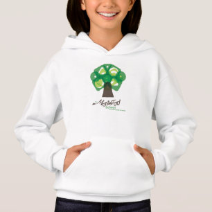 Sweat - shirt à capuche d'arbre des filles MSCU