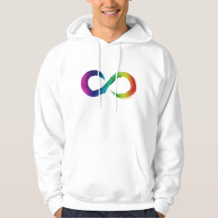 Sweat - shirt à capuche d'arc-en-ciel de