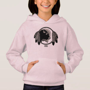 Sweat - shirt à capuche d'art autochtone de la fa
