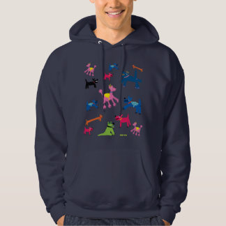 Sweat - shirt à capuche d'art : Chiens