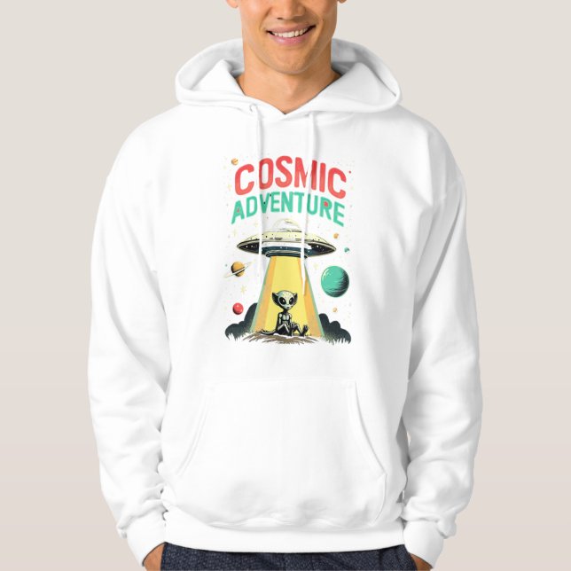 sweat - shirt à capuche d'aventure osmologique (Devant)