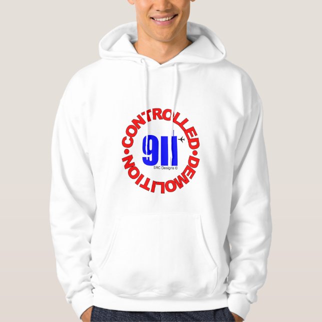 SWEAT - SHIRT À CAPUCHE DE 911 CONSPIRATIONS (Devant)