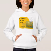 Sweat - shirt à capuche de basculement de fille