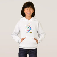 Sweat - shirt à capuche de basculement de fille
