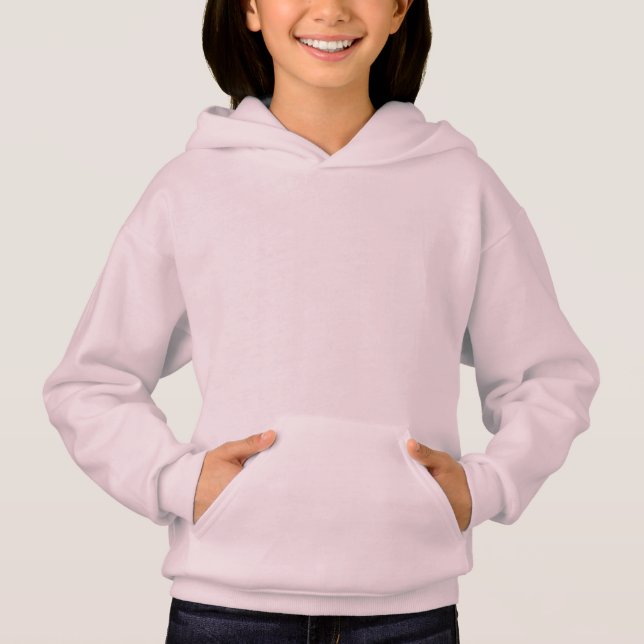 Sweat - shirt à capuche de basculement des filles  (Devant)