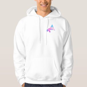 Sweat - shirt à capuche de basculement du logo Rai