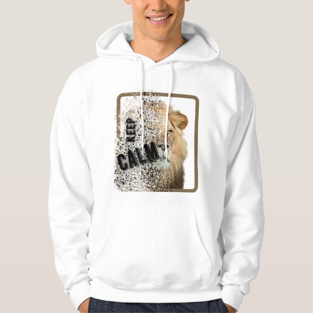 Sweat - shirt à capuche de base pour les hommes (Devant)