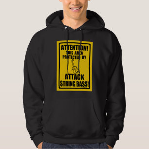 Sweat - shirt à capuche de basse de chaîne d'attaq
