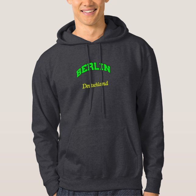 Sweat - shirt à capuche de Berlin Deutschland (Devant)