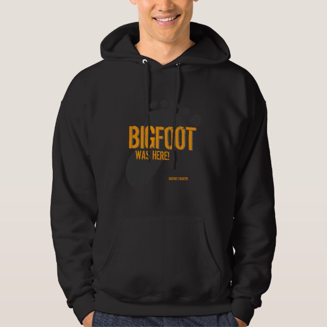 Sweat - shirt à capuche de Bigfoot des hommes (Devant)