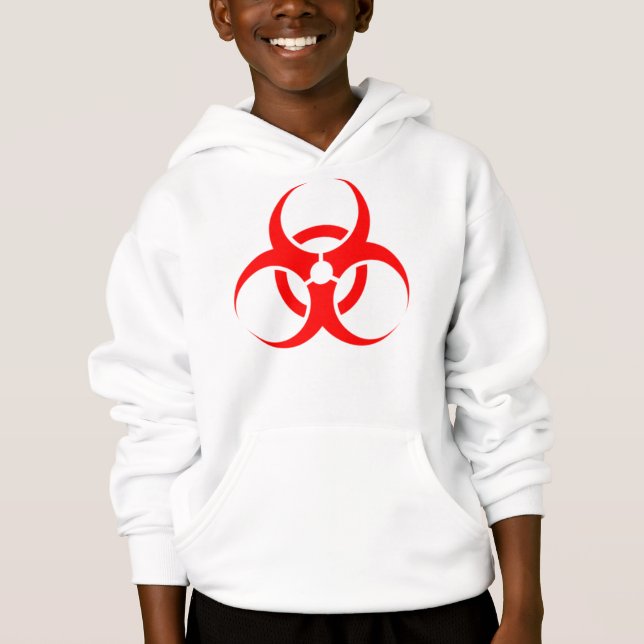 sweat - shirt à capuche de biohazard (Devant)