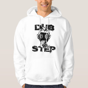Sweat - shirt à capuche de blanc de masque de gaz