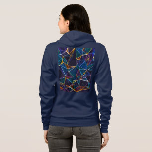 Sweat - shirt à capuche de bulles cassées