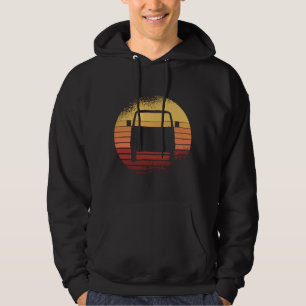 Sweat - shirt à capuche de bus Retro Sunset Vanag