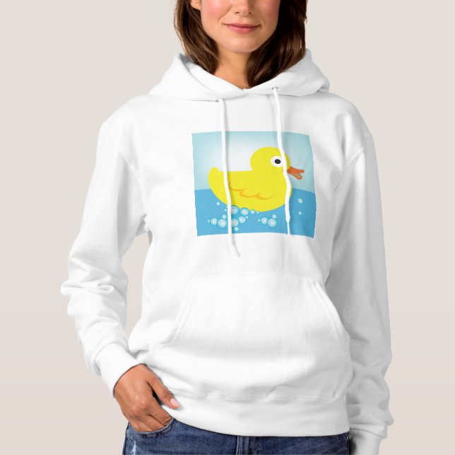 Sweat - shirt à capuche de canard en caoutchouc ja (Devant)