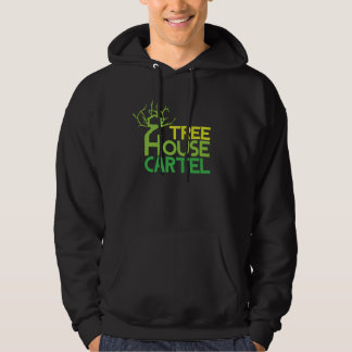 Sweat - shirt à capuche de cartel de cabane dans