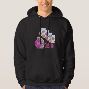 Sweat - shirt à capuche de casino