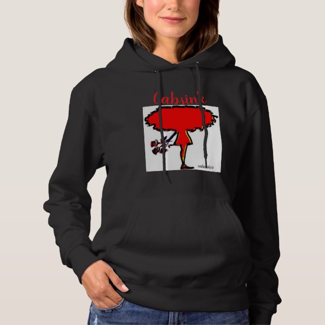 Sweat - shirt à capuche de chapeau de camion (Devant)