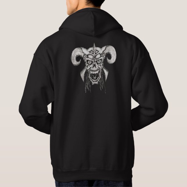 Sweat - shirt à capuche de Chevalier de l'enfer (Dos)