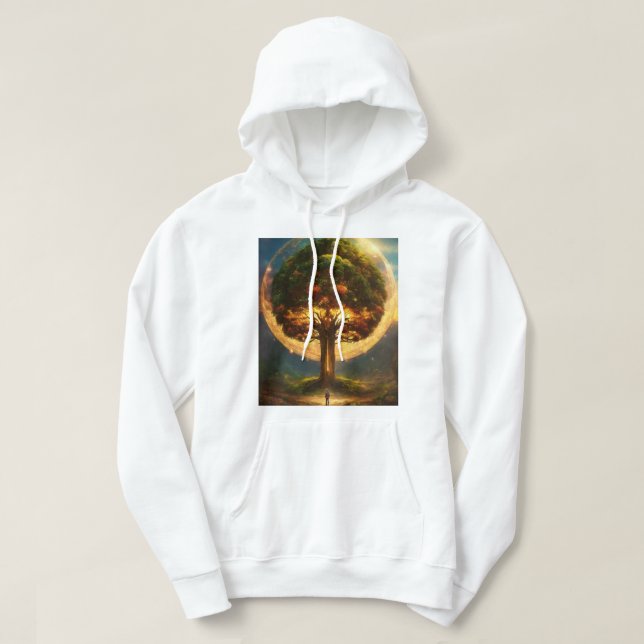 Sweat - shirt à capuche de conception imprimé (Design devant)