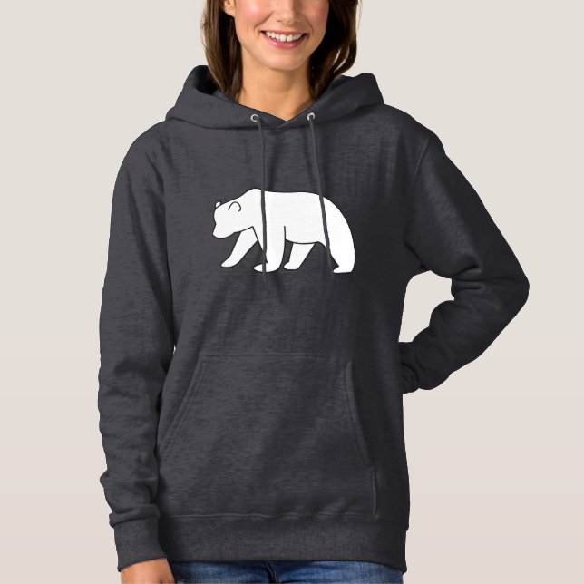 Sweat - shirt à capuche de conception Panda (Devant)