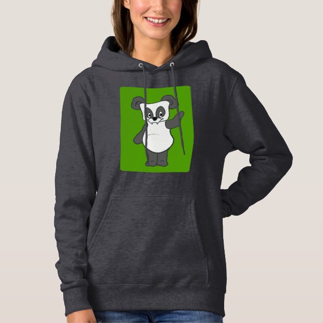 Sweat - shirt à capuche de conception Panda (Devant)