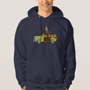 Sweat - shirt à capuche de corgi de Gallois de