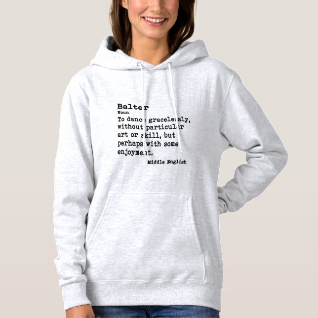 Sweat - shirt à capuche de couleur claire (Devant)