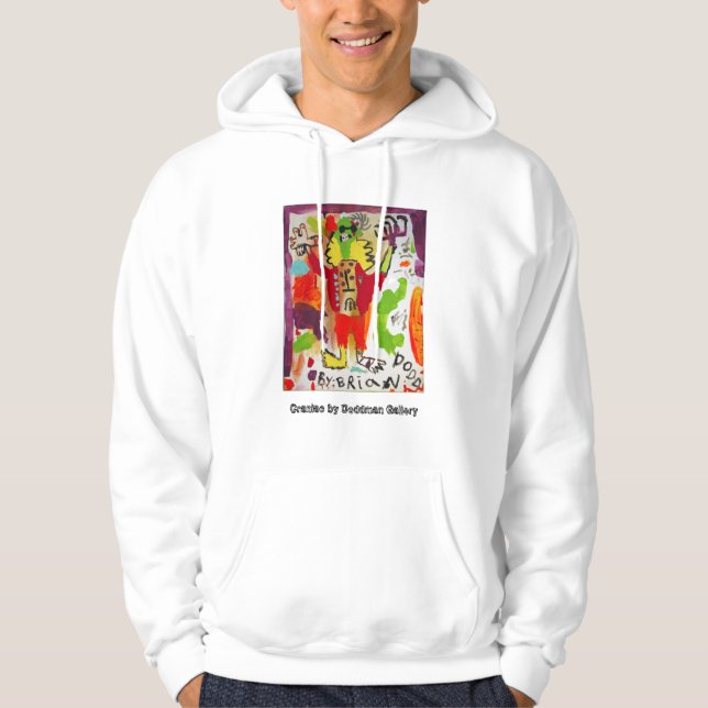 Sweat - shirt à capuche de Craniac (Devant)