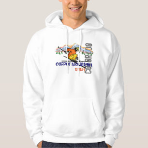 Sweat - shirt à capuche de cuivre de types
