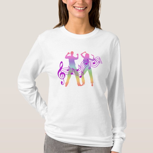 Sweat - shirt à capuche de danse (Devant)