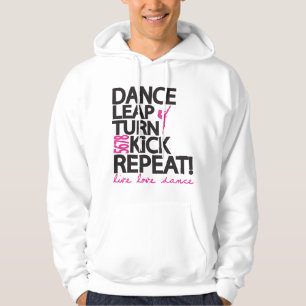 Sweat - shirt à capuche de danseur de répétitio