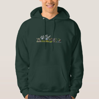 sweat - shirt à capuche de Dark Green Wild Alaska