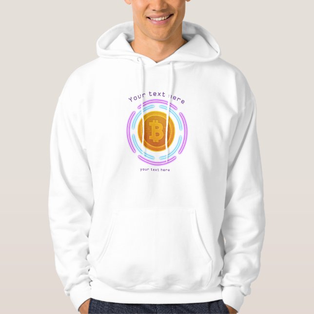sweat - shirt à capuche de devis modifiable de piè (Devant)