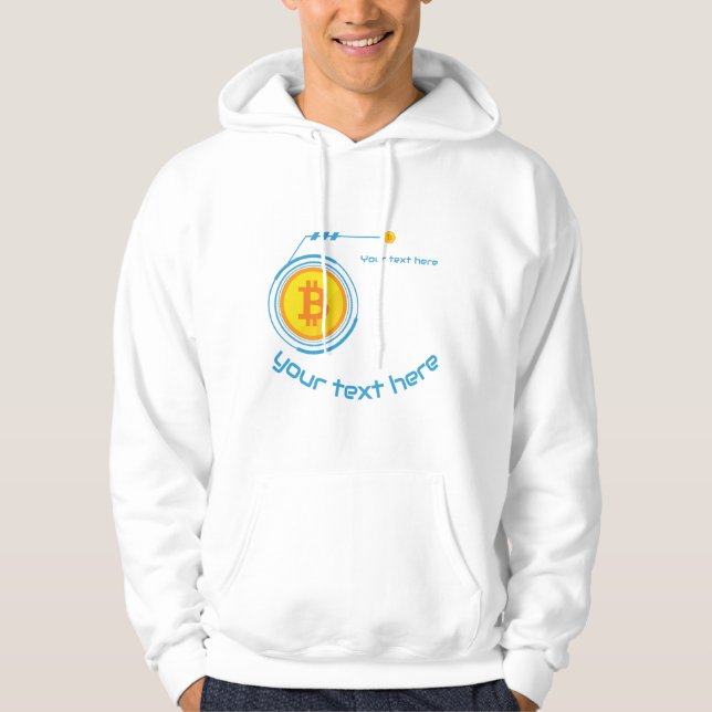 sweat - shirt à capuche de devis modifiable de piè (Devant)